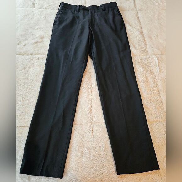 Louis Raphael Mens Black Dress Pants Slim Fit 30x30. Excellent Condition! - Picture 1 of 7